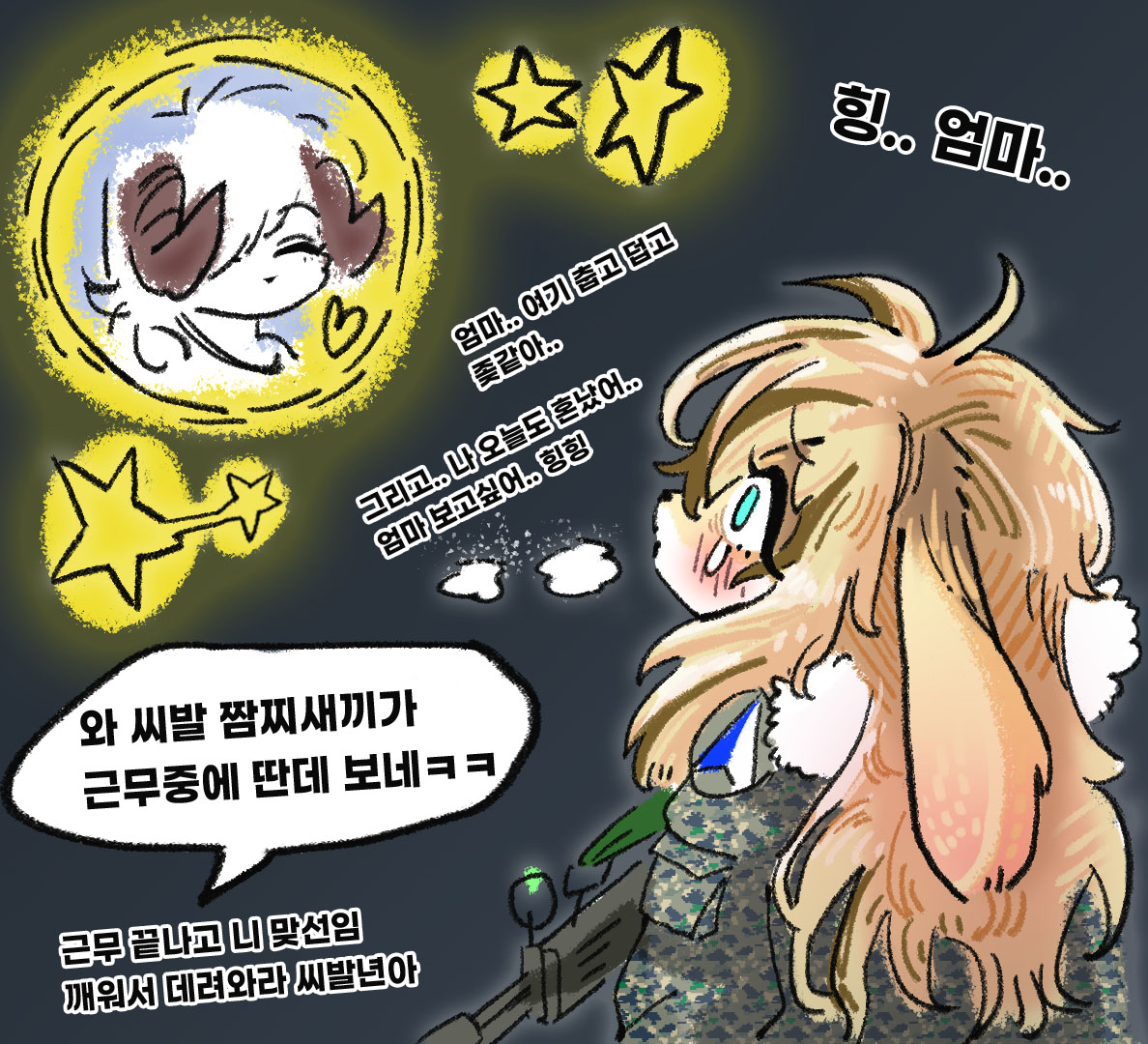 caxafox1's tweet image. 불쌍불쌍 키위 이병

#사니양연구실 #수인 #퍼리 #군대 #근무