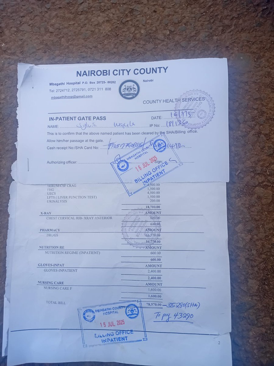 Viller (@viller0sa) on Twitter photo Hello fam. A special thank you to all of you for standing with us. Sylvia has been discharged from Mbagathi Hospital after clearance of the bill by <a href="/WakenyaForKenya/">WakenyaForKenya</a>. Thank you too <a href="/Honeyfarsafi/">Hanifa π΅πΈ π΅πΈ</a> , <a href="/bevalynekwambo3/">Bevalyne Kwamboka</a> and <a href="/_James041/">I am Chege</a> for being vocal and helping us get helpπ«Άπ«Ά Hello fam. A special thank you to all of you for standing with us. Sylvia has been discharged from Mbagathi Hospital after clearance of the bill by <a href="/WakenyaForKenya/">WakenyaForKenya</a>. Thank you too <a href="/Honeyfarsafi/">Hanifa π΅πΈ π΅πΈ</a> , <a href="/bevalynekwambo3/">Bevalyne Kwamboka</a> and <a href="/_James041/">I am Chege</a> for being vocal and helping us get helpπ«Άπ«Ά