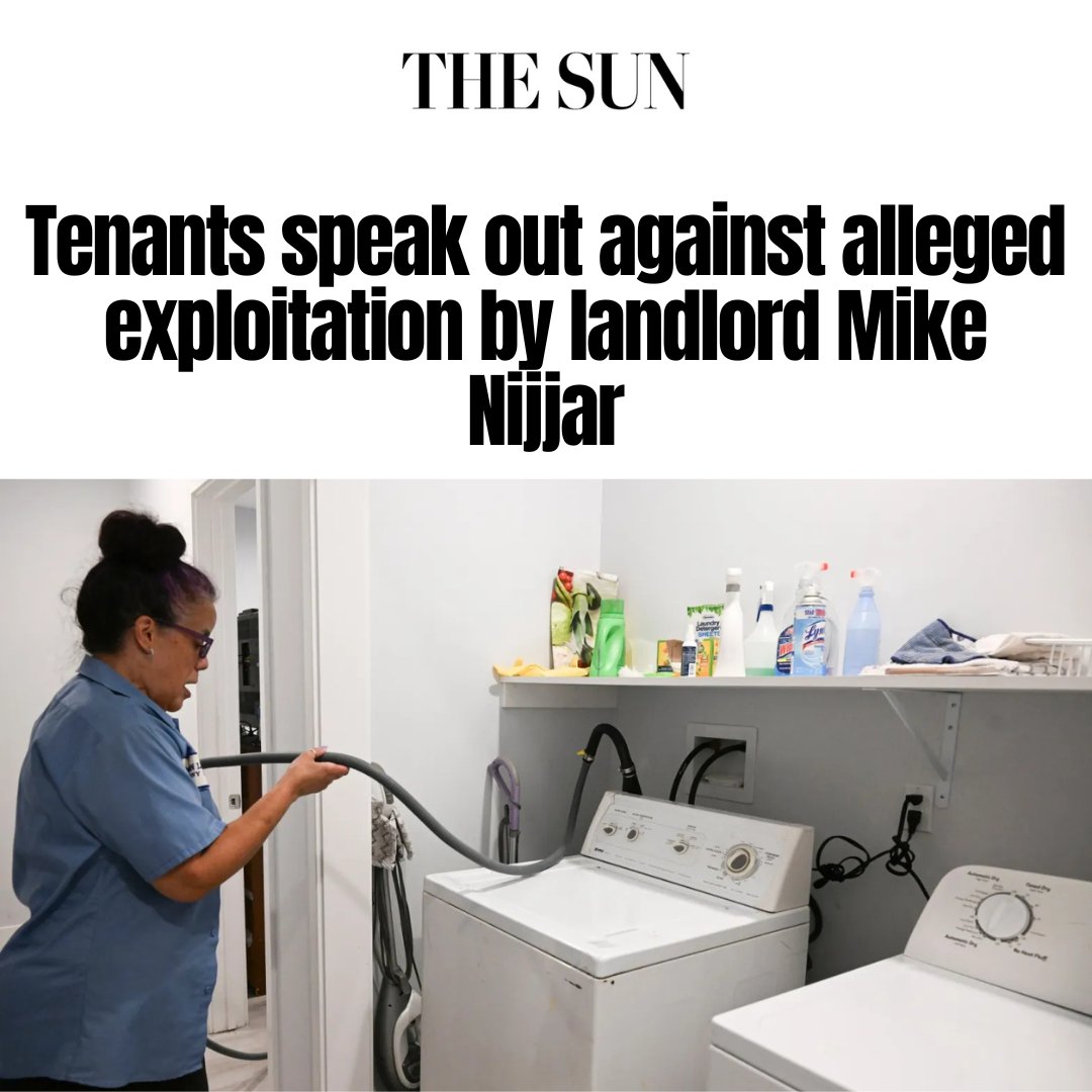 TenantsTogether's tweet image. Tenants Together stands with renters speaking out against notorious slumlord Mike Nijjar. Tenants describe horrific conditions (sewage, mold, infestations) while Nijjar treats fines as a “cost of doing business.” We won't let this injustice stand!
sbsun.com/2025/07/11/ten…