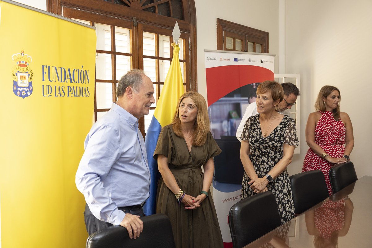 UDLP_Fundacion's tweet image. ¡Inserta Empleo y La Fundación Canaria UD Las Palmas lanzan 'EntrenaTalento' con el fin de impulsar el empleo entre deportistas con discapacidad intelectual! 👏
🔗 bit.ly/46IkBll
#SeremosMásUnión #LaUnionHaceLasPalmas