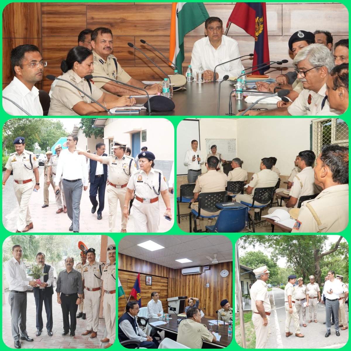 dpa_delhipolice's tweet image. Today Sh. Sanjay Kumar, IPS, Spl. CP/Training was warmly welcomed on his maiden visit to DPA Wazirabad 🏢
👮‍♂️ The Spl. CP inspected the campus 🔍, interacted with trainees &amp;amp; faculty 👥, listened to grievances 🗣️, assured solutions 🤝 &amp;amp; motivated all 💪 #DelhiPolice #PoliceTraining