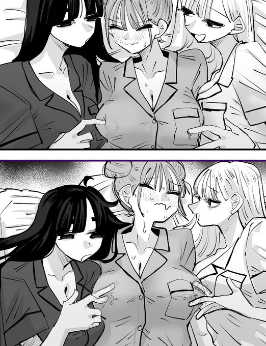 今日の進捗です、乳首当てクイズで全問正解されています 