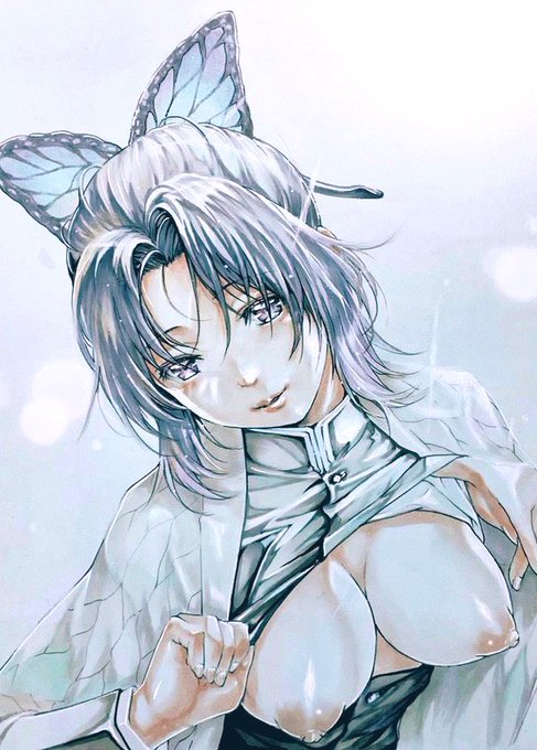 🎬まもなく公開❣️
 #鬼滅の刃  #胡蝶しのぶ  #アナログ #コピック 