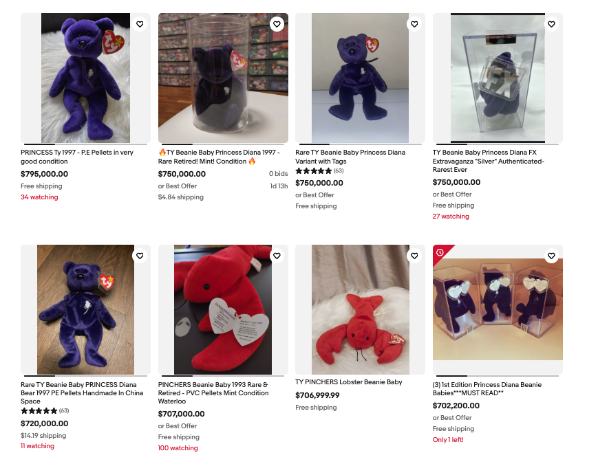 Darth___ADA's tweet image. Bro why do they keep comparing crypto to beanie babies?
Like my bags aint that good man lmaoooo 💰🤑🫰