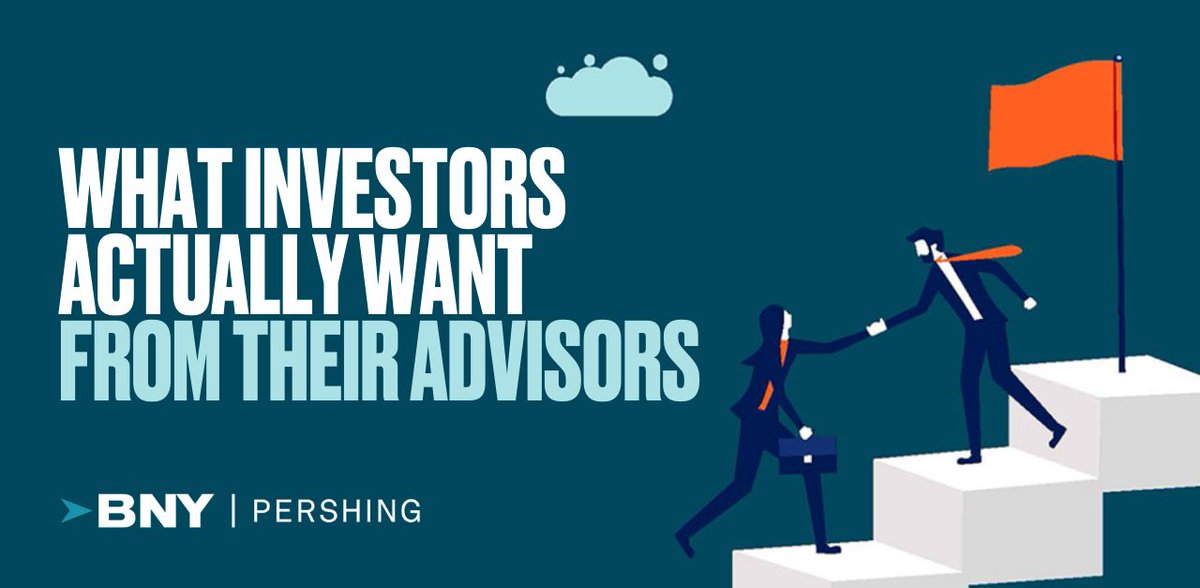Pershing's tweet image. When it comes to financial advice, how clients feel about their investments often boils down to perception. We conducted a survey with @wealth_mgmt about how these perceptions are shaped by the expectations built throughout the advisor-investor relationship.
Learn more:…