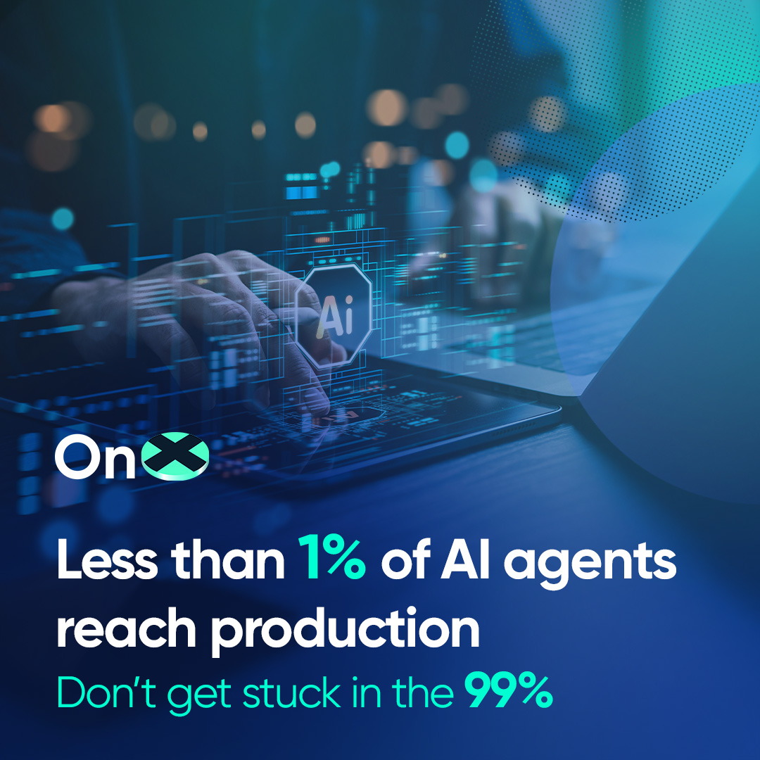 Without a clear business purpose, the majority of AI initiatives fail. In fact, less than 1% made it into production last year.

Implement AI that drives real growth with OnX: spr.ly/60124a2v8