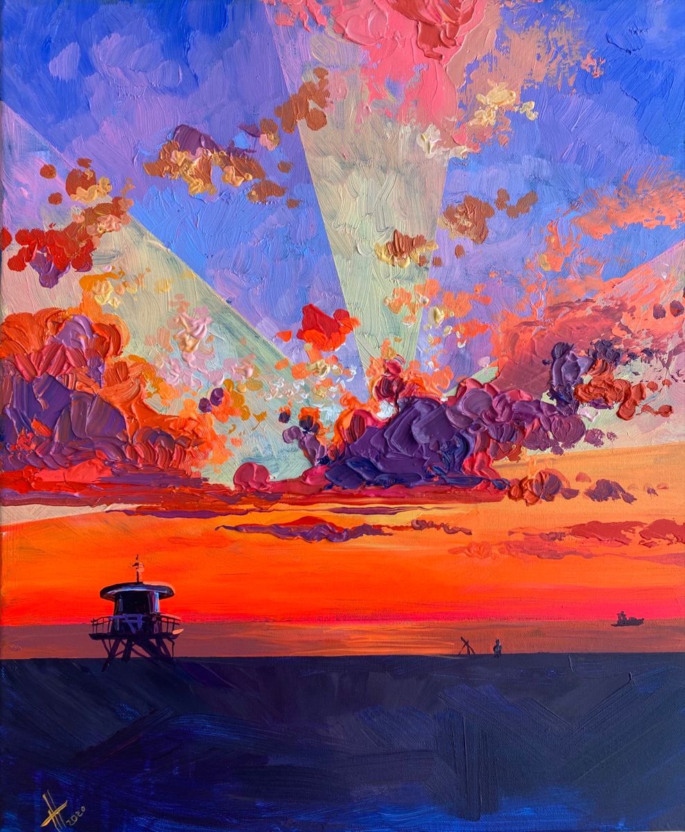 amtrusova's tweet image. acrylic on canvas 50 * 60 cm &quot;summer guide&quot; 2020