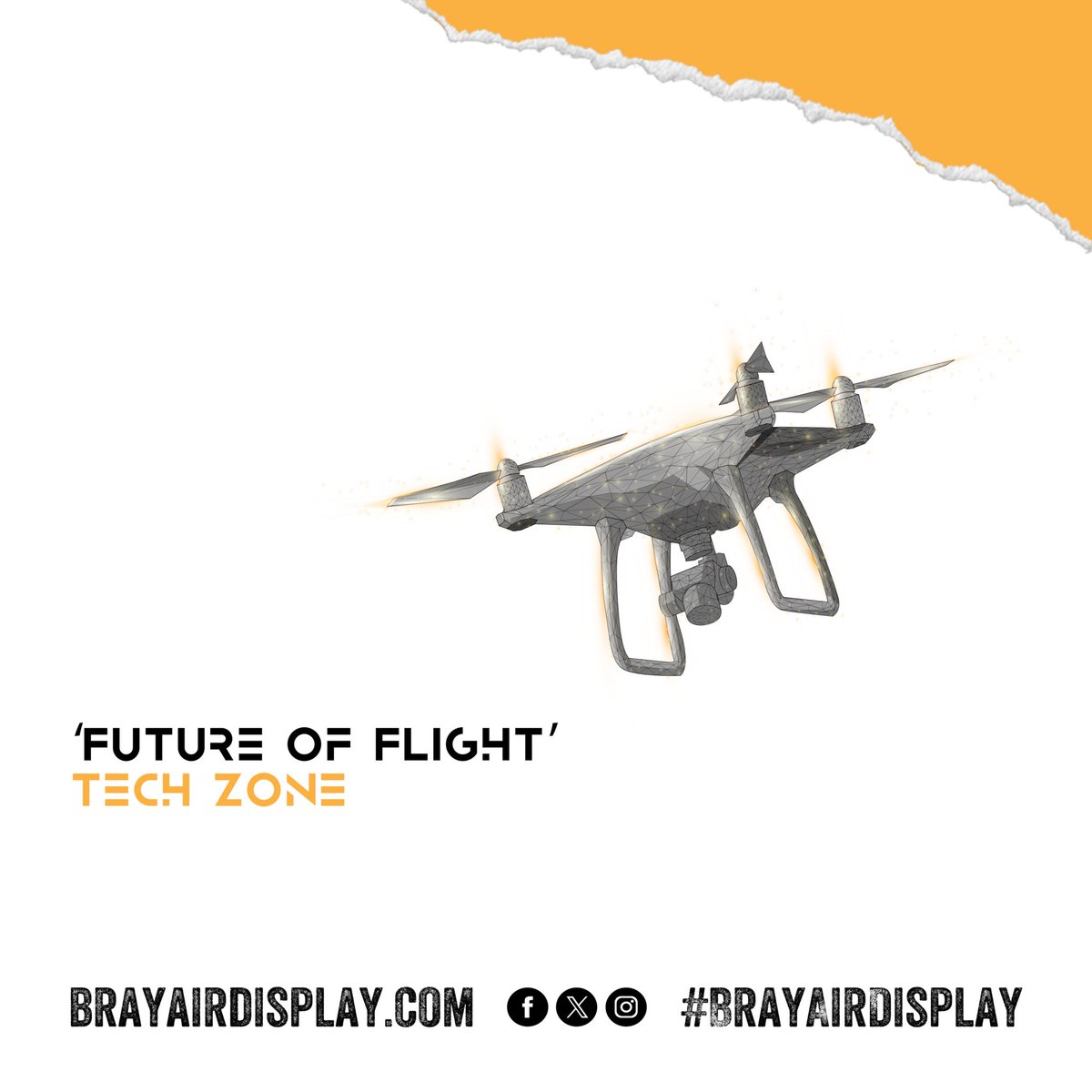 BrayAirShow's tweet image. We're thrilled to partner with the Dublin Drone Innovation Partnership for #BrayAirDisplay 2025. Discover the future of drones at the "Future of Flight" Tech Zone!
ℹ︎ brayairdisplay.com/on-the-ground/
@DubCityCouncil, @smartdublin, @iaapress, @MaynoothUni, @LeroCentre & @Researchirel