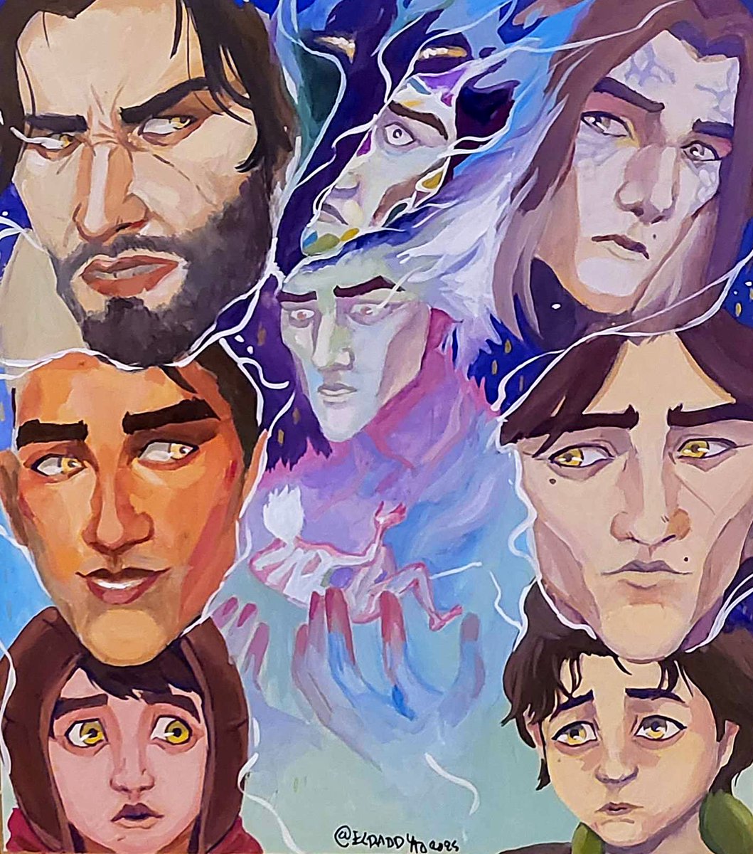 EDaddyto900's tweet image. I tried to paint…

#jayvik #arcane
