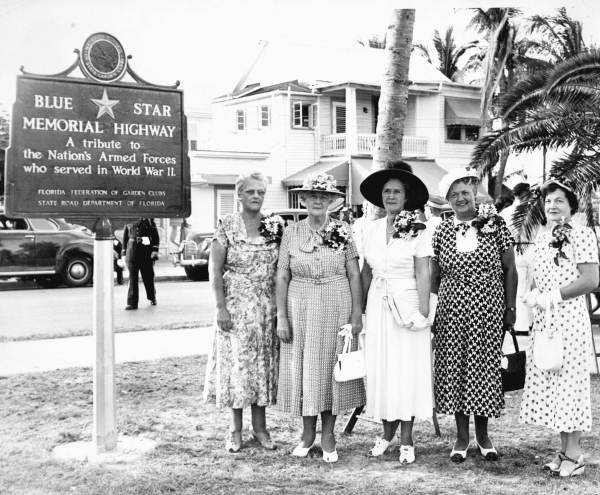 FLSecofState's tweet image. Florida's first Blue Star Memorial Highway was dedicated in 1949 on a stretch of U.S. Route 1 in Key West. Today, there are nearly 200 markers throughout Florida and more than 3,000 in the United States. The nationwide program originally honored World War II Veterans but now…