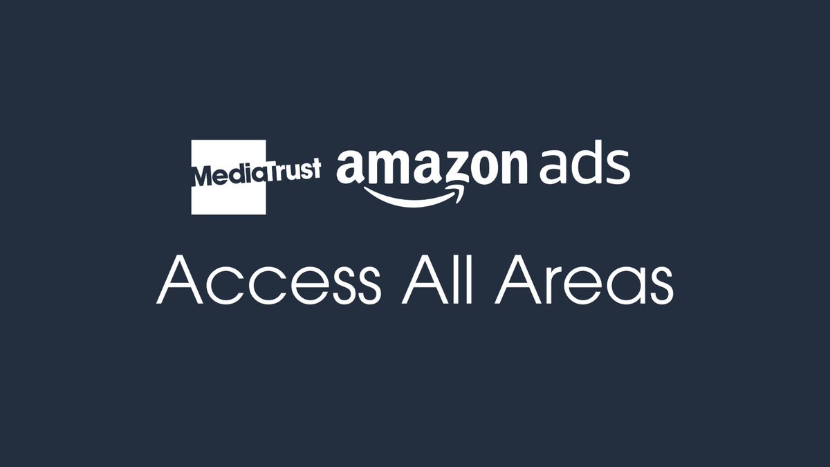 Media Trust (@media_trust) on Twitter photo Ready to launch your career in advertising? Applications are open for #AccessAllAreas with <a href="/AmazonAds/">Amazon Ads</a> ā”ļø
This free programme will provide you with 1:1 mentoring and a PAID work experience week at Amazon's London offices!
Apply by Sunday 17 August:
mediatrust.org/youth-programm⦠Ready to launch your career in advertising? Applications are open for #AccessAllAreas with <a href="/AmazonAds/">Amazon Ads</a> ā”ļø
This free programme will provide you with 1:1 mentoring and a PAID work experience week at Amazon's London offices!
Apply by Sunday 17 August:
mediatrust.org/youth-programmā¦