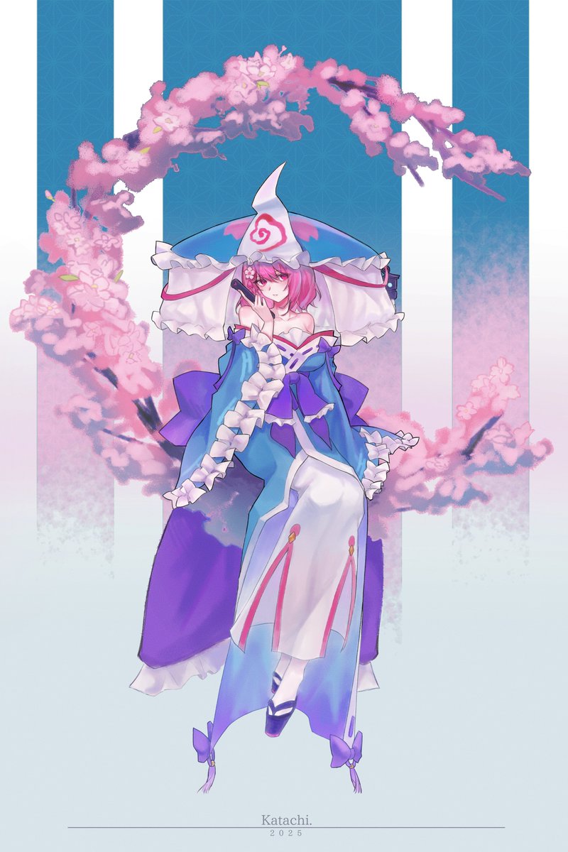 Saigyouji Yuyuko (eclipse ver.
#東方Project  #西行寺幽々子