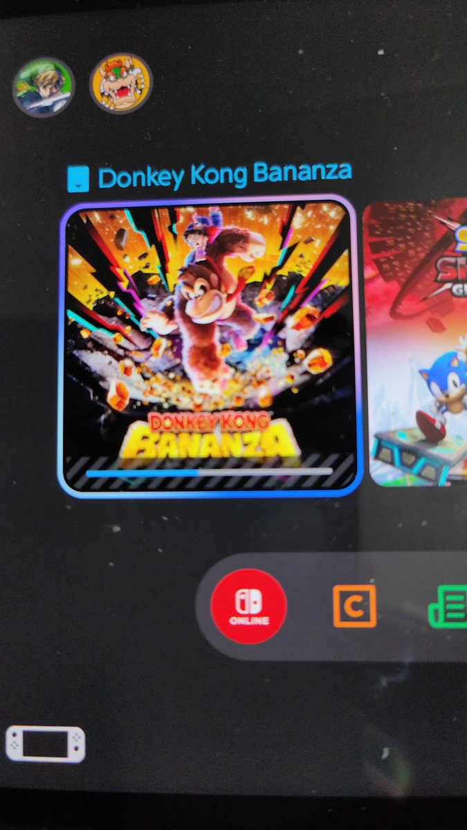 Oooh it's time....  bring on them GOLD bananas yeah!!!

It's time for some DK fun 

Let's see what mischief I can get up to eh ... 

Haha stay tuned folks 

From Taz 

Nintendo Switch 2 ( is AWESOME)

It's DK bash ,crash and slam time ...