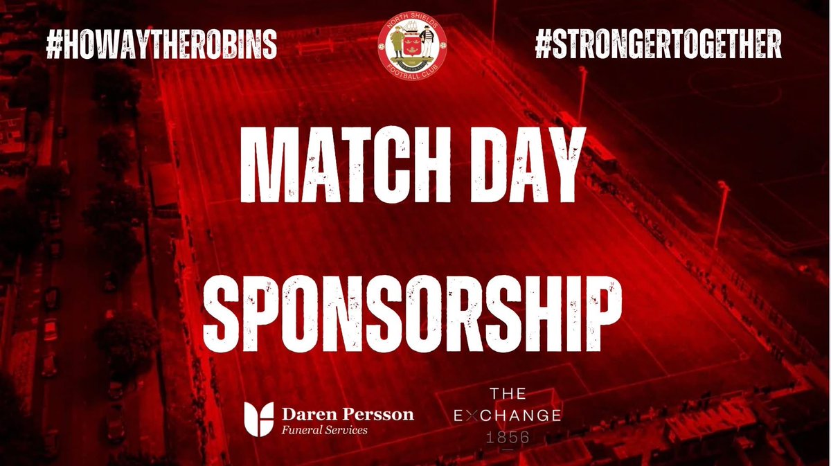 North Shields FC (@northshieldsfc) on Twitter photo 🏟 Matchday Sponsorship – £120 per game
Matchday Sponsors enjoy a premium experience, including:
• 4 complimentary match tickets
• Matchday programme
• 4 drinks vouchers
• Access to the Hospitality Suite at half time
buff.ly/sTMgWPq 🏟 Matchday Sponsorship – £120 per game
Matchday Sponsors enjoy a premium experience, including:
• 4 complimentary match tickets
• Matchday programme
• 4 drinks vouchers
• Access to the Hospitality Suite at half time
buff.ly/sTMgWPq