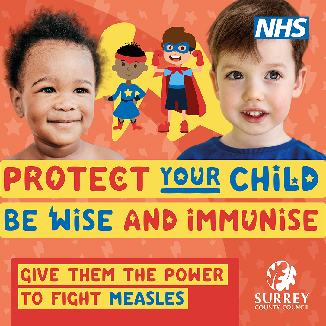 The MMR vaccine is the safest and most effective way to protect against measles.

Anyone who has not had 2 doses of the MMR vaccine can contact their GP surgery to book an appointment. It is never too late to catch-up. More information: orlo.uk/rVPXf