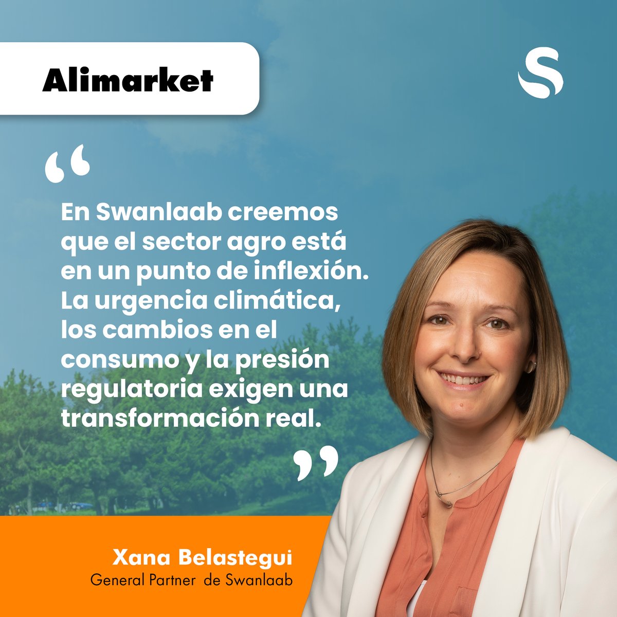 ¿Qué está pasando con la innovación agroalimentaria en España?
En Alimarket, Xana Belastegui analiza el Libro Blanco de Swanlaab
🔗 Léelo completo aquí: bit.ly/3zTNTWy
#AgroTech #FoodTech #Startups #Swanlaab #Innovación