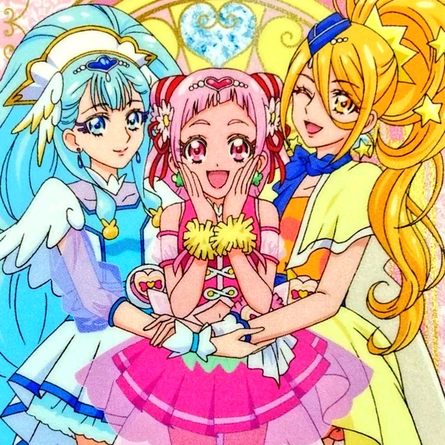AIrzahn's tweet image. Precure All Stars ✨
The starting team with the "TRIO" from the last 4 seasons who carved out stories together ~
Rank them according to your interest in the trio's story ...
Mine : Kimi to Idol >> Delicious Party >> Hugtto >> Healin' Good