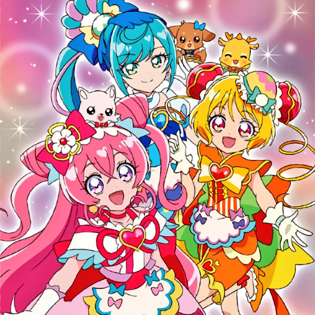 AIrzahn's tweet image. Precure All Stars ✨
The starting team with the "TRIO" from the last 4 seasons who carved out stories together ~
Rank them according to your interest in the trio's story ...
Mine : Kimi to Idol >> Delicious Party >> Hugtto >> Healin' Good