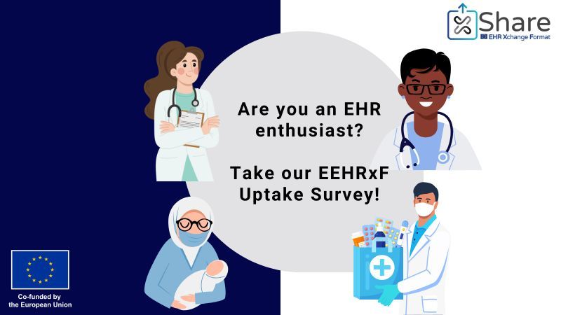 European Health Management Association (@ehmainfo) on Twitter photo 📢 Calling all digital health experts, policymakers, and EHR stakeholders across Europe!
EHMA is pleased to support the <a href="/xShare_project/">xShare project</a> in gathering insights on the uptake of the European Electronic Health Record Exchange Format (EEHRxF) across Member States.
📊 Take the survey 📢 Calling all digital health experts, policymakers, and EHR stakeholders across Europe!
EHMA is pleased to support the <a href="/xShare_project/">xShare project</a> in gathering insights on the uptake of the European Electronic Health Record Exchange Format (EEHRxF) across Member States.
📊 Take the survey