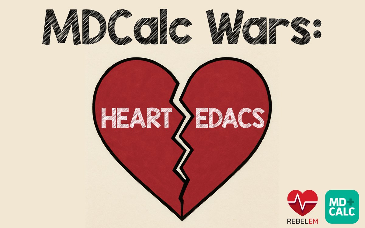 REBEL__EM's tweet image. 🚨MDCalc Wars: HEART Score vs. EDACS!
Both safely ID low-risk ACS pts when paired w/ hs-trop.
HEART = simple, EDACS = broader.
Which do you use?
📖 loom.ly/Y2lFIpw
🎙️ @Marco_Propersi @MRamzyDO @srrezaie @emswami
#FOAMed #Cardiology #EM