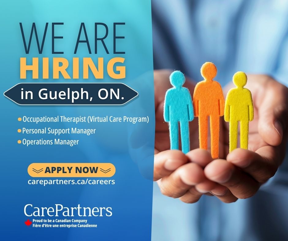 CarePartnersCA's tweet image. Your next opportunity is closer than you think: we're #NowHiring near you! Be part of supportive and passionate team while caring for members of your community. Apply today and start something great.
loom.ly/Xdadgeo
#HealthcareJobs #Guelph