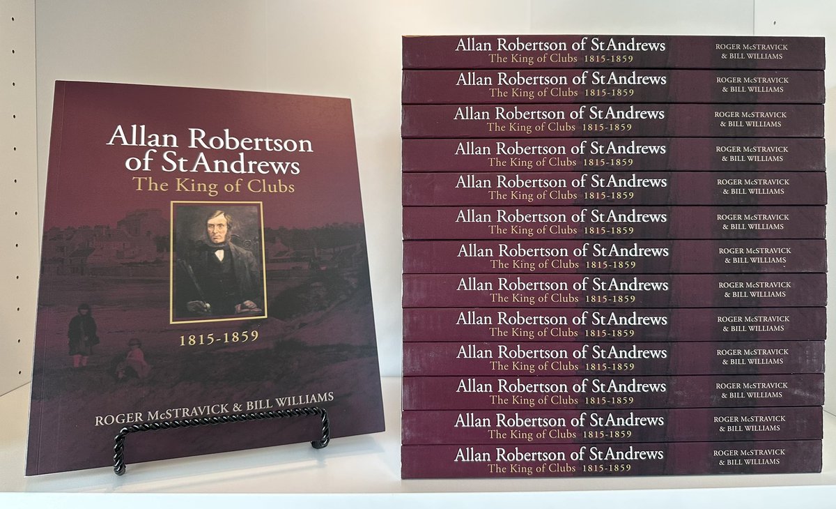 Auld Grey Toun Golf Books & Collectibles (@agtgolfbooks) on Twitter photo The King of Clubs!
Don’t forget, when you order a copy of <a href="/R_McStravick/">Roger McStravick</a>’s Allan Robertson of St. Andrews - The King of Clubs THIS WEEK, you get free shipping by using the code ALLAN at checkout!
Grab your copy today: auldgreytoungolf.com/allan-robertso…
#GolfHistory The King of Clubs!
Don’t forget, when you order a copy of <a href="/R_McStravick/">Roger McStravick</a>’s Allan Robertson of St. Andrews - The King of Clubs THIS WEEK, you get free shipping by using the code ALLAN at checkout!
Grab your copy today: auldgreytoungolf.com/allan-robertso…
#GolfHistory