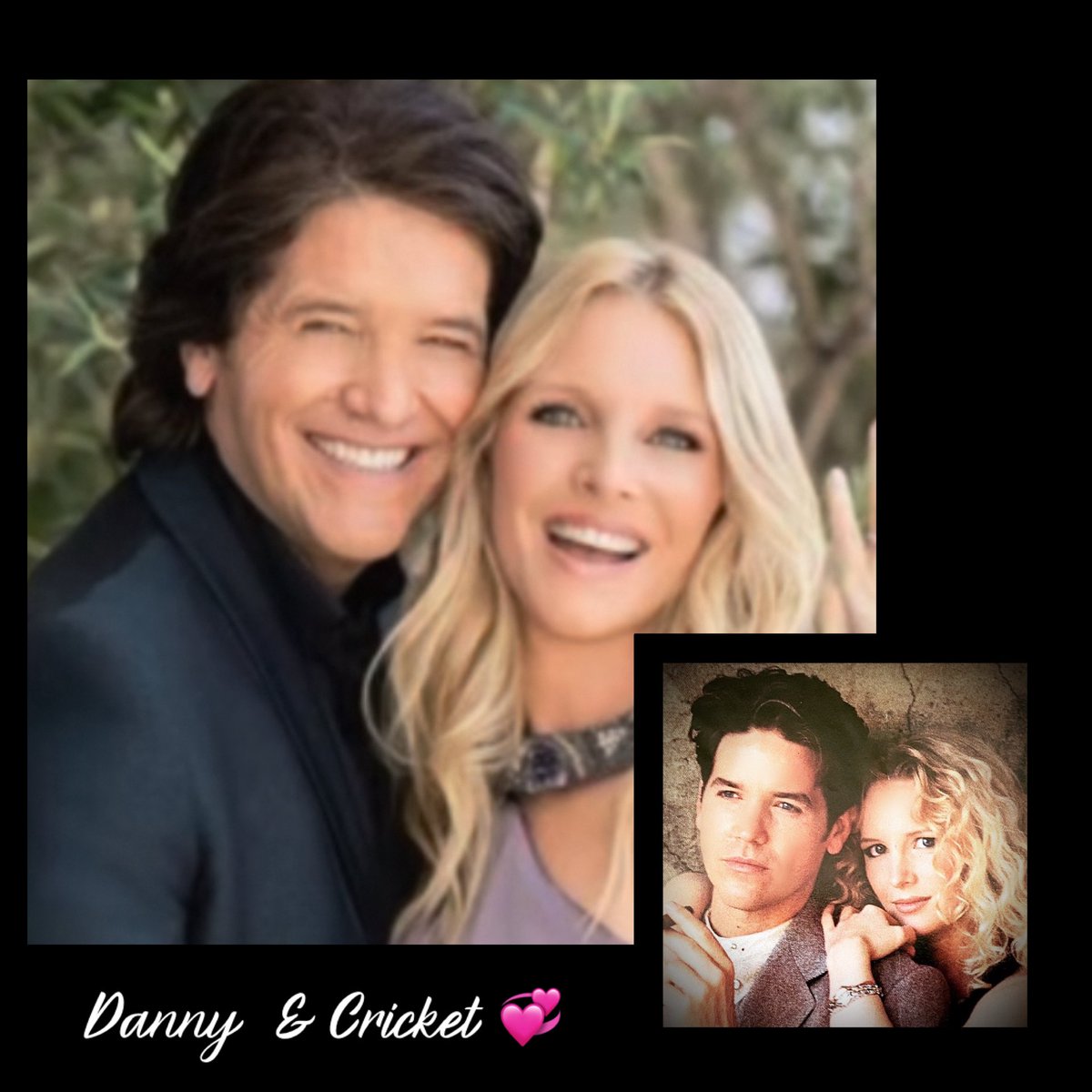 lizblizz13's tweet image. Have a great day, Michael! Danny & Cricket “then & now” 💖@michaeldamian1 @LauraleeB4real