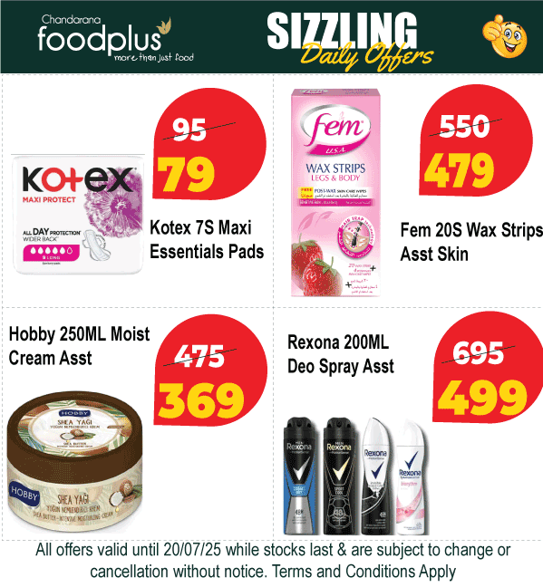 ChandaranaSuper's tweet image. Weekend’s loading... and so are the savings! 💸
Start your stock-up with our amazing Thursday deals.
#ThursdayThrills #ChandaranaFoodplus #WeekendPrep