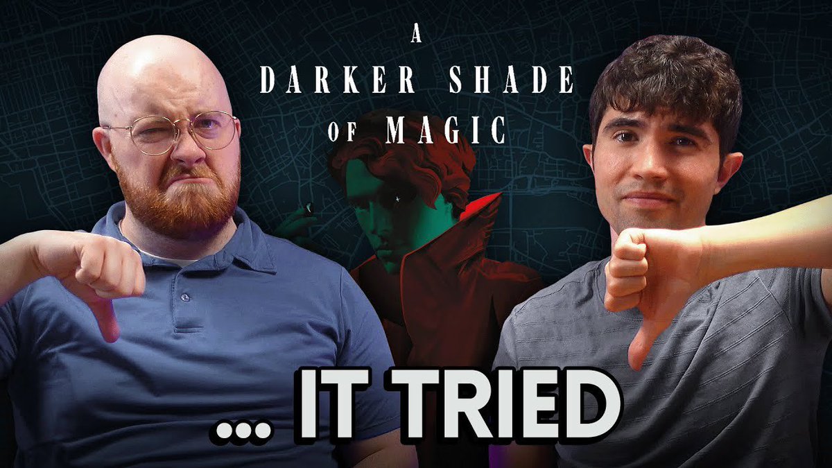 2ToRamble's tweet image. Check out our last episode review of “A Darker Shade of Magic” — not our favorite 😭
youtube.com/watch?v=4O3QEk…