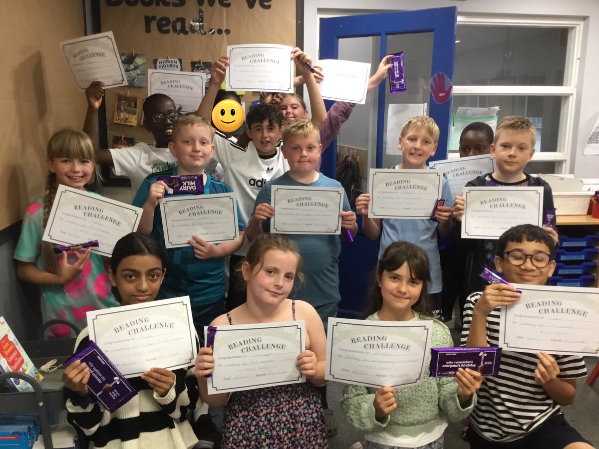 Well done to 5KH reading stars. Keep up the fantastic work!