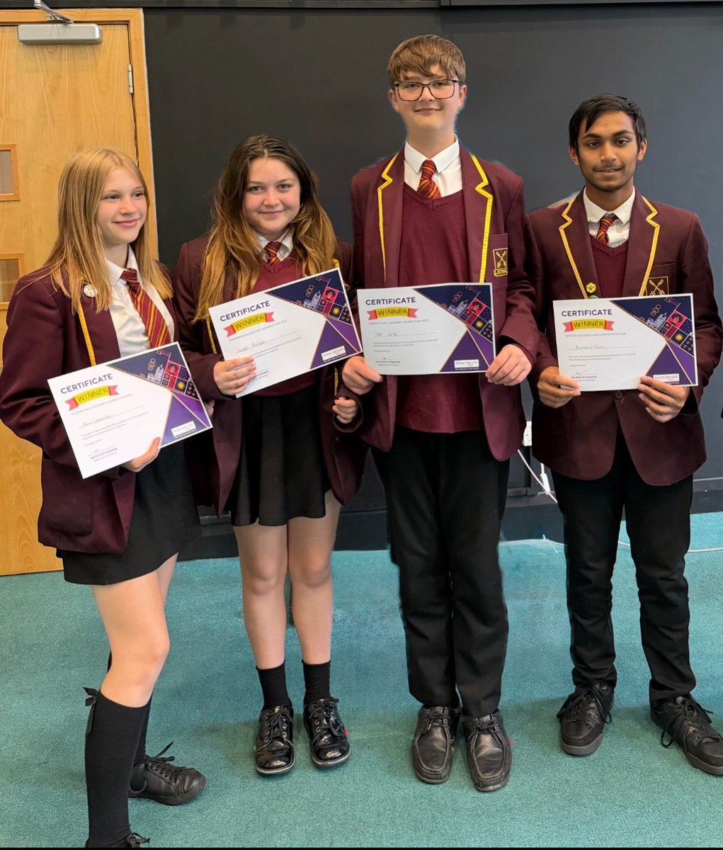 StPetersUK's tweet image. ๐ Weโre proud of our Year 9 historians for winning a citywide documentary competition with โManchester: A City to Others and a Home to Many.โ Their work on the city's imperial impact and transport was showcased by Professor Peter OโConnor at the University of Manchester.