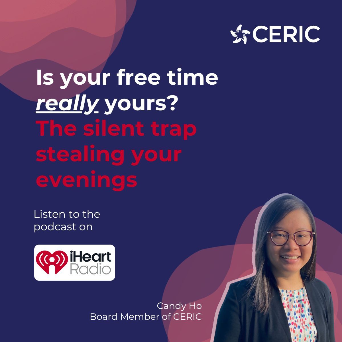 “Nine to five, what’s that these days?”

CERIC past Board Chair Dr. Candy Ho joined The Night Shift with Shane Hewitt to explore how our evenings are quietly being hijacked — and why that might be doing more harm than we think.🎧 Listen now on iHeartRadio: ihr.fm/40TTf89