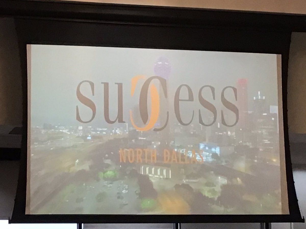 Notice the connecting CCs 

Connecting the right people
        For the right reasons 
             At the right time
                 Since 1988

<a href="/SuccessNorth/">Success North Dallas</a> 
<a href="/billwallace1/">Bill Wallace</a> 
#SuccessNorthDallas
#SND
#BestNetworkinginDFW
#Networking
#connectingpeople 
#Mentoring
#Mentorship