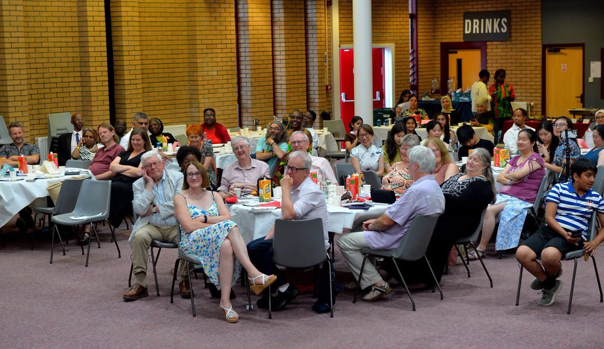 Fundraising event at City Church hosted by Prof Uzo Iwobi and Dawn Lyle, thanks to everyone for supporting the event.