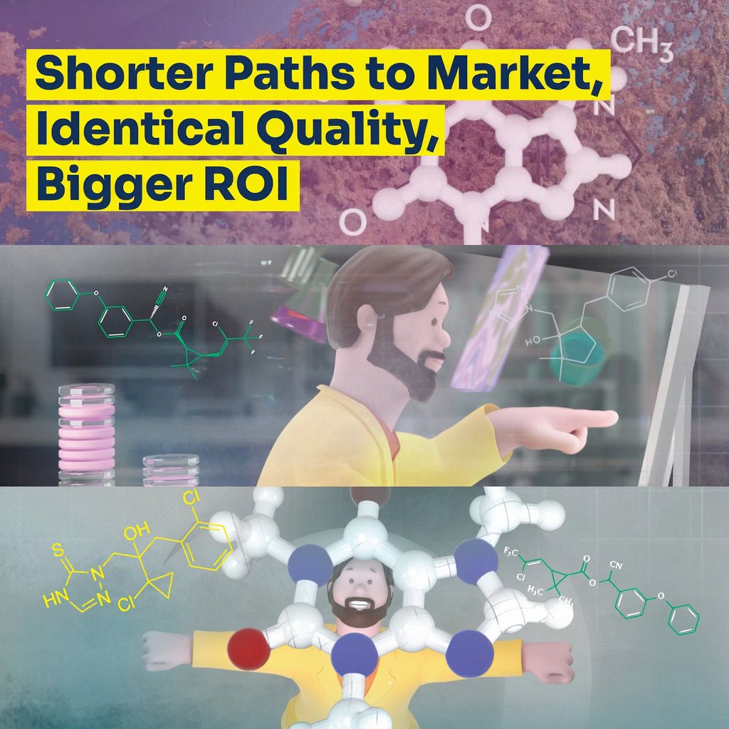 _LifeScientific's tweet image. Why is Paul, our Director of Technical Operations, a touch more "animated" than usual? 🤭

Stay tuned for the science in action to see how our reverse-engineering makes premium crop protection accessible with the same quality and none of the mystery markup.

#ComingSoon