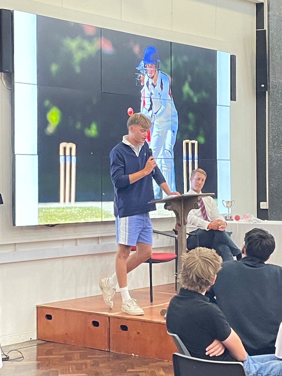 RGSHWSport's tweet image. An evening of celebration at the Cricket Awards last night.  Congratulations to everyone who received an award.
Mr Pardoe&apos;s first season as Head of Cricket has been incredibly successful as this term has seen 450 students playing cricket in their Games sessions, over 250…