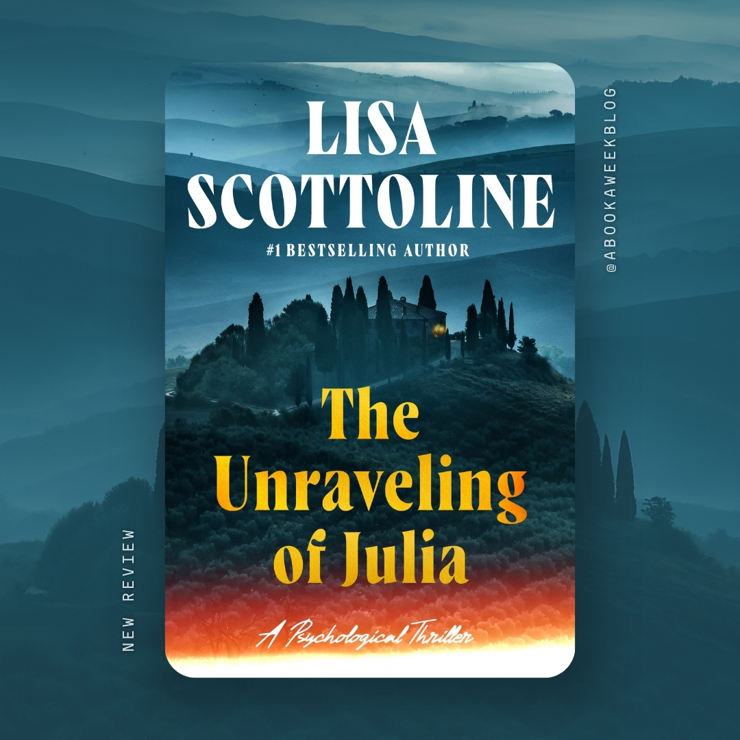 abookaweekblog's tweet image. A grieving widow. A mysterious inheritance. A villa in Tuscany with secrets buried in the stars.
THE UNRAVELING OF JULIA by @LisaScottoline is a twisty, genre-blurring thriller that totally hooked me. REVIEW: abookaweekblog.com/2025/07/the-un… @GrandCentralPub @MacmillanAudio