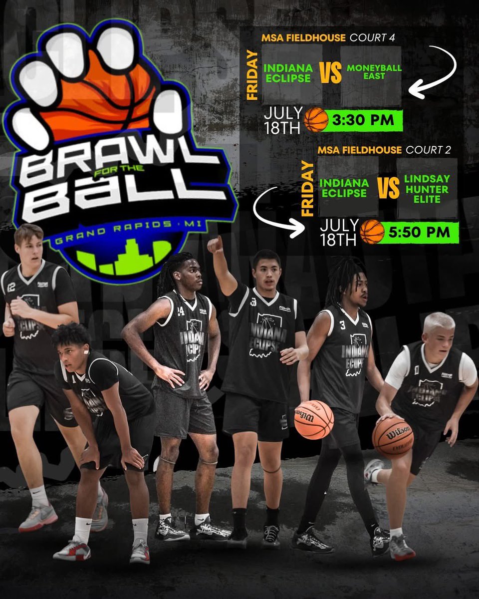Coach Foster Indiana Eclipse (@bfos14) on Twitter photo 2026 Ballers ALERT!!! This week we are in Grand Rapids @ MSA Fieldhouse STARTING FRIDAY!!!! <a href="/indianaEclipsee/">Indiana Eclipse</a> <a href="/indianaEclipsee/">Indiana Eclipse</a> 2026 Roster 17u Tap IN!! <a href="/HorvathPrescott/">Prescott Horvath</a> <a href="/Cole33knight/">Cole</a> <a href="/bfosssss/">Brandon Foster</a> <a href="/BenMurphy321/">Ben Murphy</a> <a href="/574_Bray/">Braylen white</a> <a href="/RyanMcGuire2026/">Ryan McGuire</a> <a href="/Tyreseltk/">Tyrese</a> 2026 Ballers ALERT!!! This week we are in Grand Rapids @ MSA Fieldhouse STARTING FRIDAY!!!! <a href="/indianaEclipsee/">Indiana Eclipse</a> <a href="/indianaEclipsee/">Indiana Eclipse</a> 2026 Roster 17u Tap IN!! <a href="/HorvathPrescott/">Prescott Horvath</a> <a href="/Cole33knight/">Cole</a> <a href="/bfosssss/">Brandon Foster</a> <a href="/BenMurphy321/">Ben Murphy</a> <a href="/574_Bray/">Braylen white</a> <a href="/RyanMcGuire2026/">Ryan McGuire</a> <a href="/Tyreseltk/">Tyrese</a>