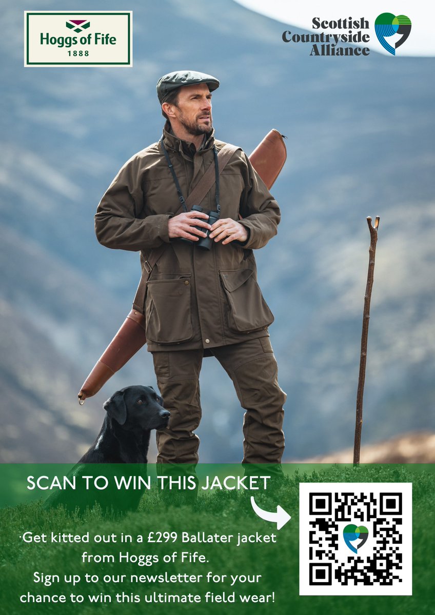 ScotCountryside's tweet image. We're excited to announce the lucky winner of the @hoggsoffife Ballater field jacket! The winner has been contacted today with the good news, so make sure to check your emails! 🎉