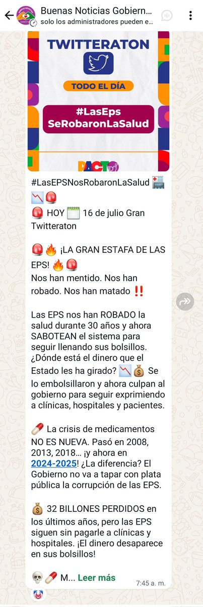 leopardoc2010's tweet image. Así es que hacen que las bodegas de @petrogustavo, retwitén información todo el día, con campañas de desprestigio. Por suerte nos damos cuenta a tiempo para crear nuestro propio Twitt. #PetroAcabaConLaSalud 👺🤡💩📈⛑️💊💉