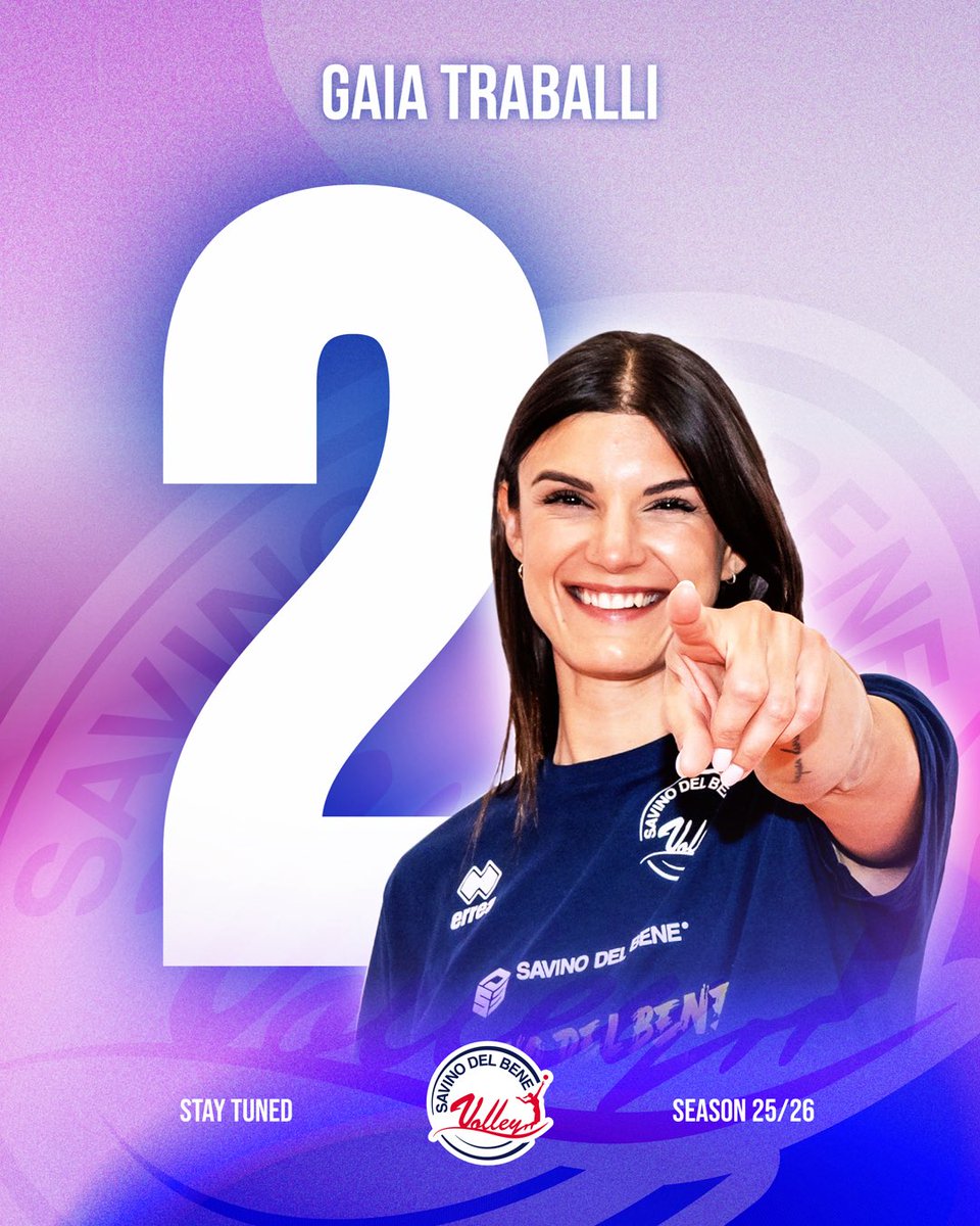SDBVolley's tweet image. ๐ฒ DIAMO I NUMERI
๐ La nuova stagione รจ alle porte e allora รจ tempo di DARE I NUMERI.
Scopriamo i numeri di maglia che hanno scelto le nostre ragazze.
#2 GAIA TRABALLI
Nuova maglia ma stesso numero per Gaia che, dopo lโultima bellissima sgagione, conferma il 2
@LegaVolleyF