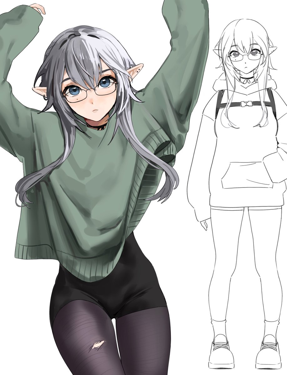 elfe_art's tweet image. rkgk oc
