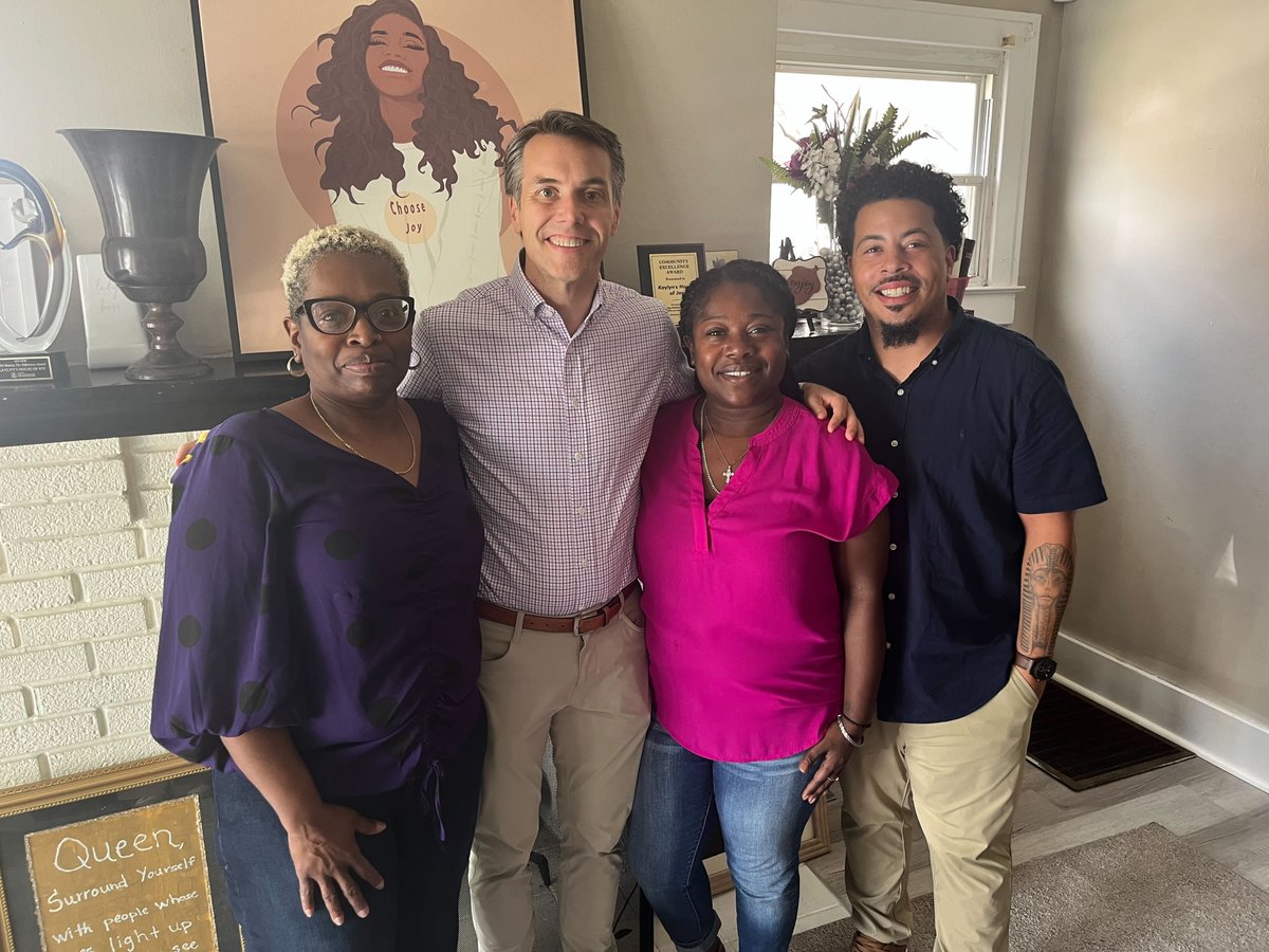 RepMcGarvey's tweet image. When Kathy’s daughter Kaylyn passed away, she wanted to find a way to keep her compassion and spirit alive — she created Kaylyn’s House of Joy, a home for young women suffering from trauma and abuse.
It was amazing to see the lives being transformed by the Kaylyn's House Team.