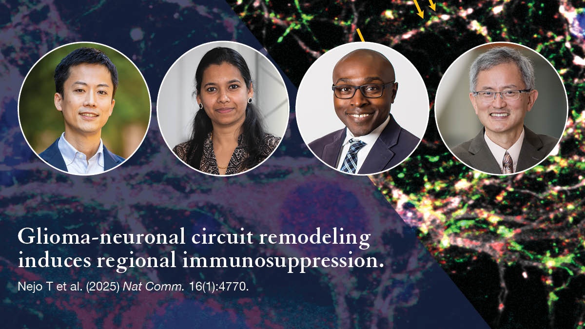 UCSF Neurosurgery (@neurosurgucsf) on Twitter photo In @NatComms, <a href="/TakahideNejo/">Takahide Nejo</a> & <a href="/OkadaLabUCSF1/">Okada Lab @ UCSF</a> worked with <a href="/SarithaKrishnaa/">Saritha</a> & <a href="/HerveyJumper/">Shawn Hervey-Jumper</a> to show how the complex interaction between #glioblastoma cells, and immune cells suppresses pro-inflammatory immune responses and drives tumor growth: nature.com/articles/s4146…
<a href="/crcadwell/">Cathryn Cadwell</a> In @NatComms, <a href="/TakahideNejo/">Takahide Nejo</a> & <a href="/OkadaLabUCSF1/">Okada Lab @ UCSF</a> worked with <a href="/SarithaKrishnaa/">Saritha</a> & <a href="/HerveyJumper/">Shawn Hervey-Jumper</a> to show how the complex interaction between #glioblastoma cells, and immune cells suppresses pro-inflammatory immune responses and drives tumor growth: nature.com/articles/s4146…
<a href="/crcadwell/">Cathryn Cadwell</a>