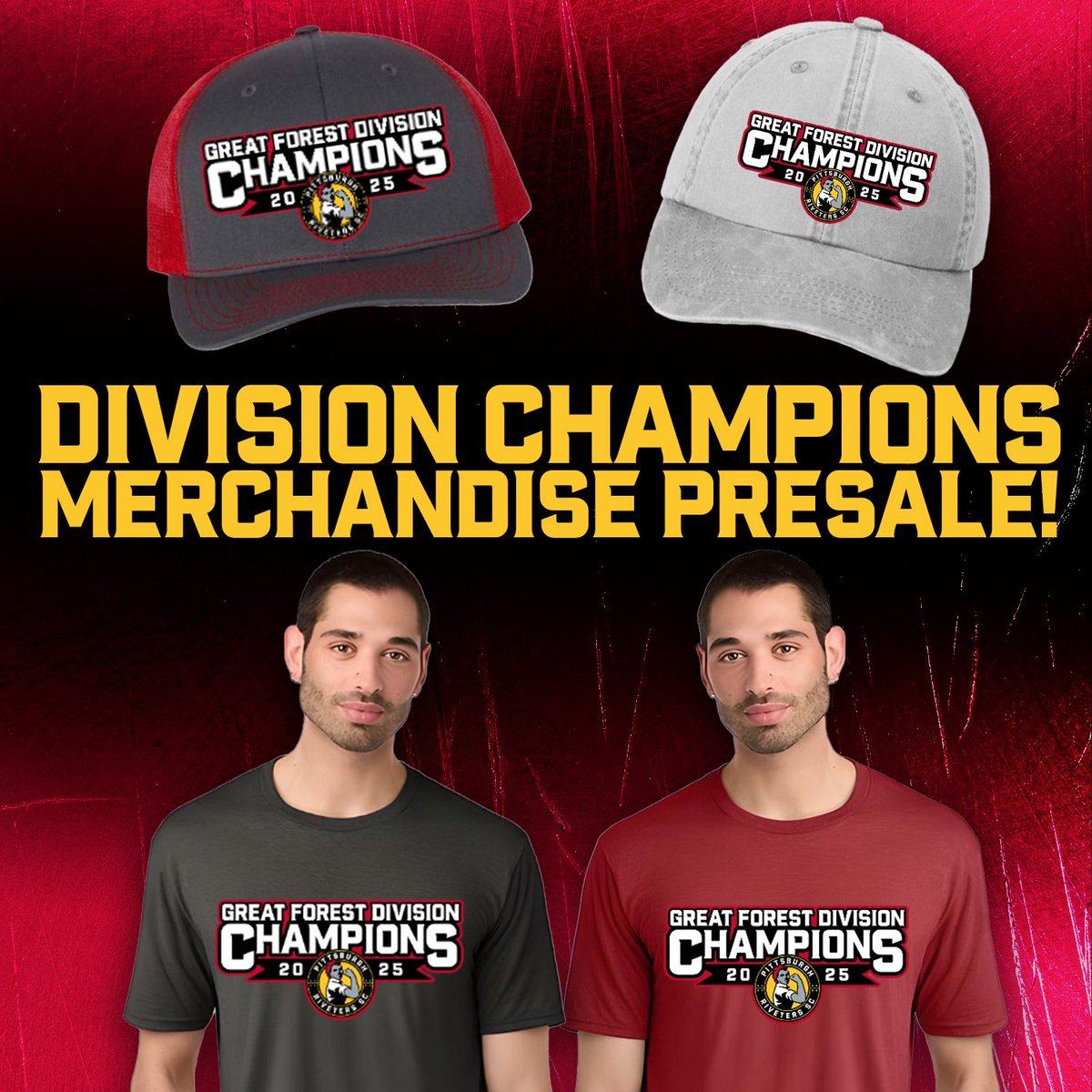 RivetersSC's tweet image. Division Champions gear is READY for pre-order! 🔥 Get yours NOW ➡️ tr.ee/88kxFbEBgC
 
#RivetersRise