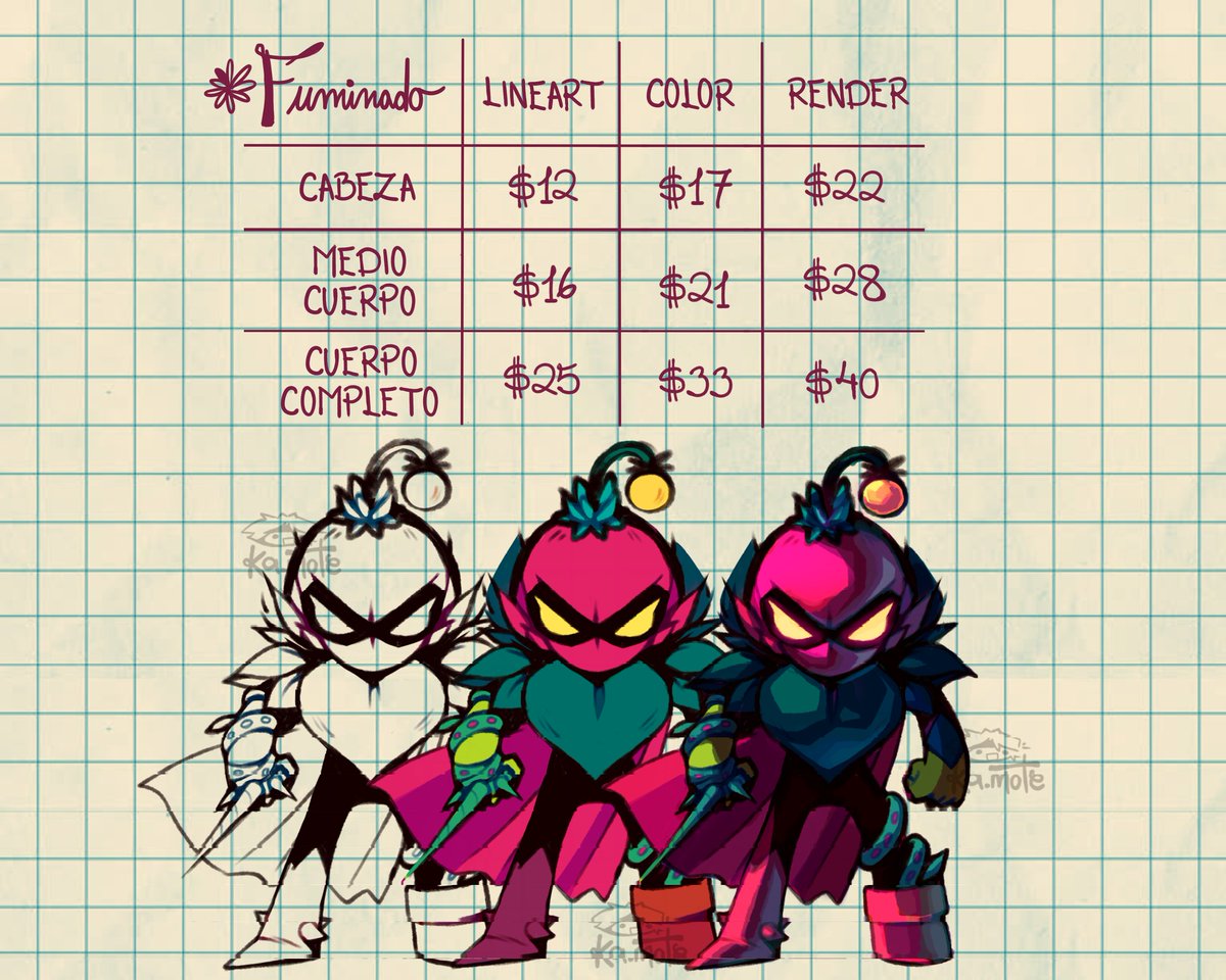 Kmtx_234's tweet image. ✨COMISIONES ABIERTAS 🍠✨
Disponibles en dos tipos de pincel que suelo usar mucho: Lineal y Fuminado
Cupos disponibles: 7
Pedidos a nivel INTERNACIONAL 🗣️❗
(continúa abajo ⬇️)
