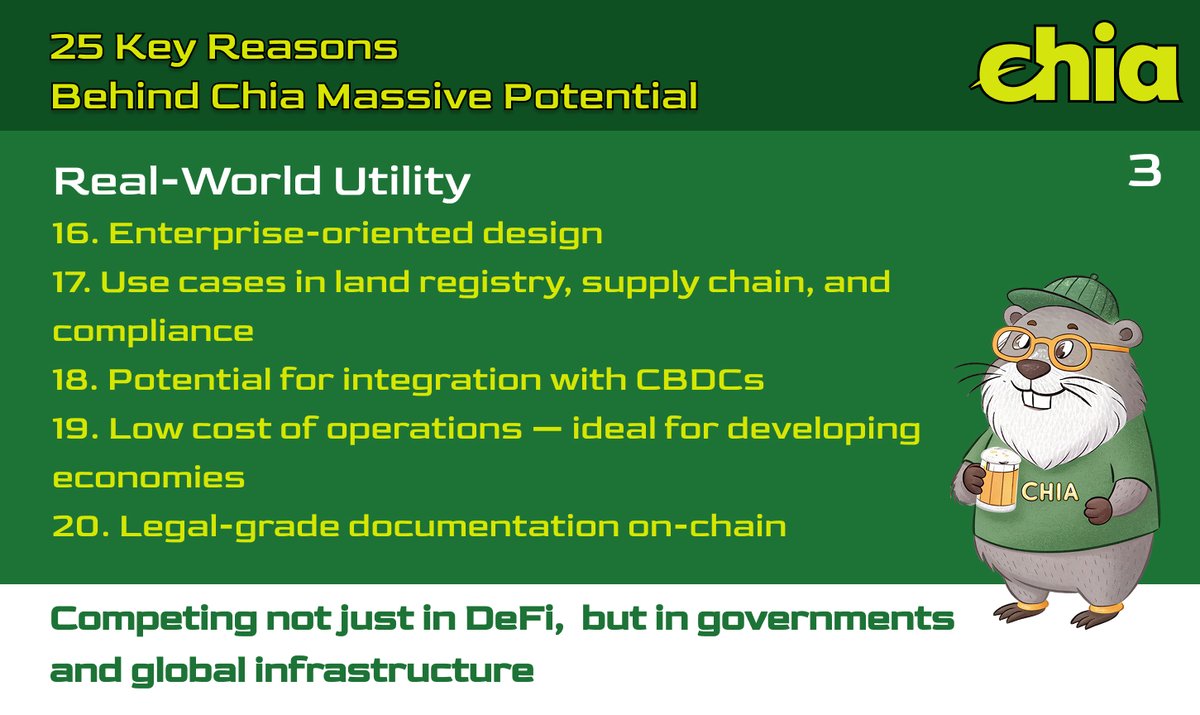 ArtBoss007's tweet image. Made a short presentation why #CHIA has massive potential and a bigger future 🌱
#Ethereum you don't have a chance CHIA is coming for you
#OneMarket $XCH #Unstoppable #IPO