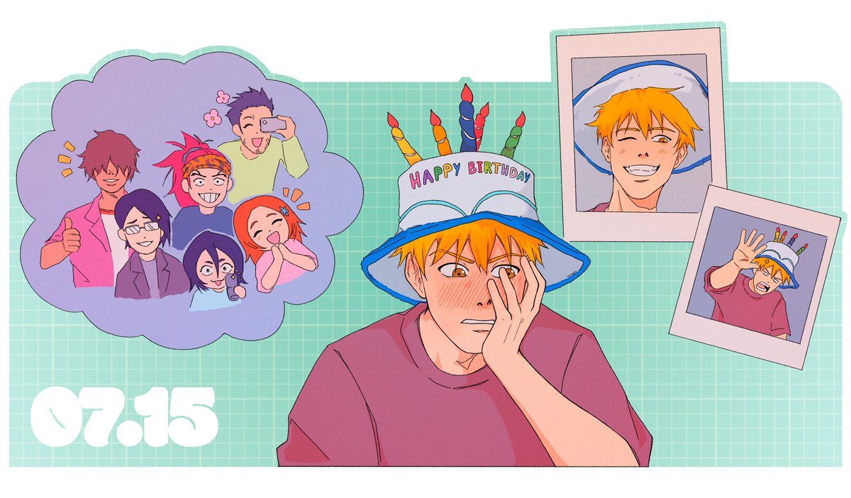 Day 7. Happy birthday 🥳

 #黒崎一護生誕祭2025 #IchigoWeek
