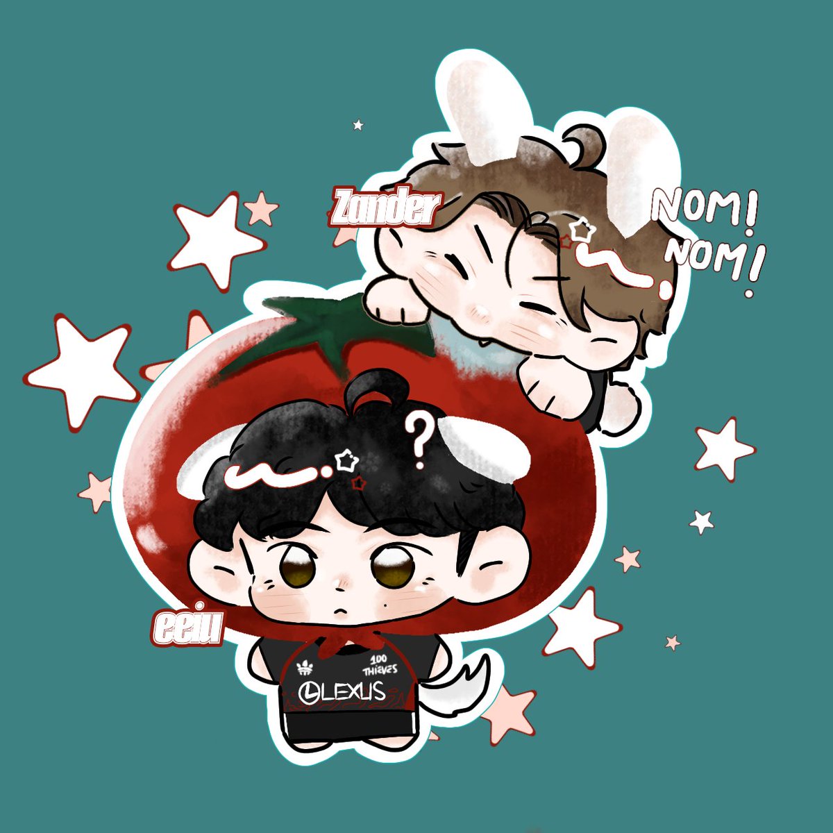 Xander's fav food 🍅??