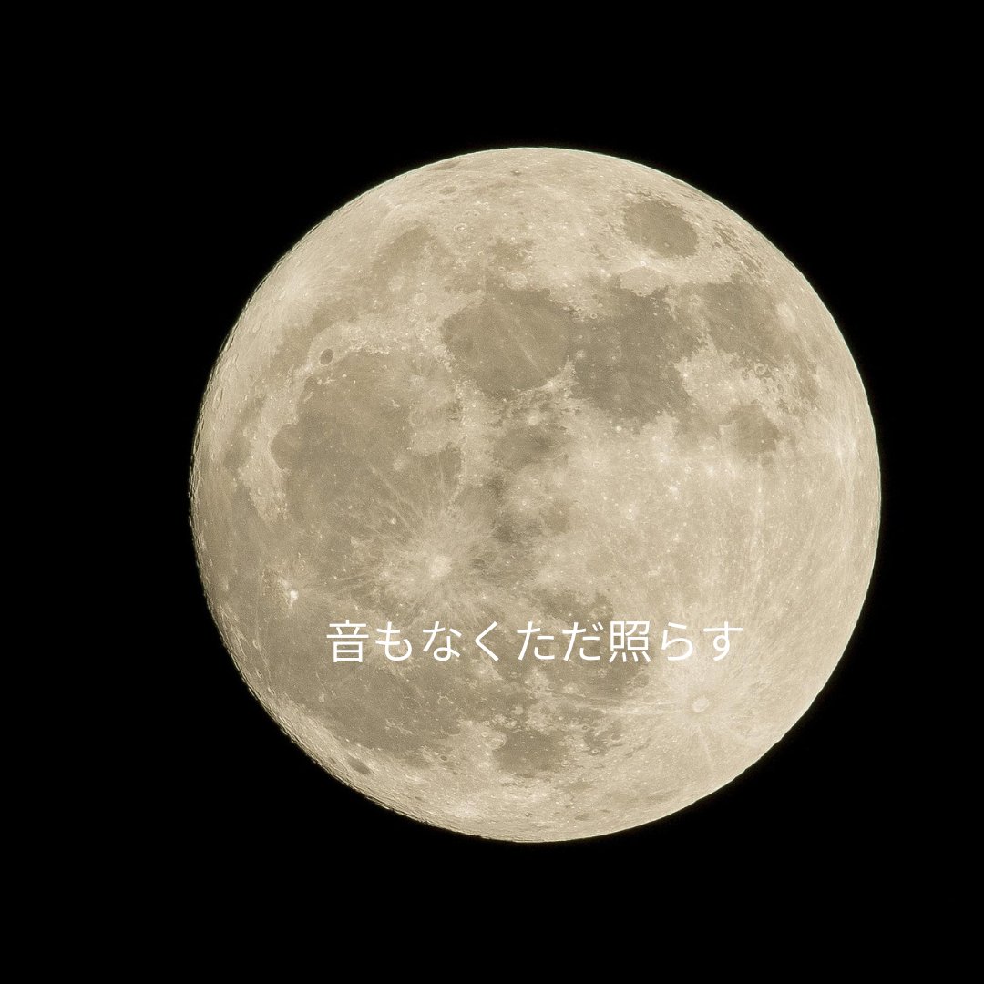 daily_toolbox's tweet image. 月が浮かんでいた。

声もなく
音もなく
ただそこにいて
やわらかい光をくれた。

#暮らしの余白 #浮かぶ月